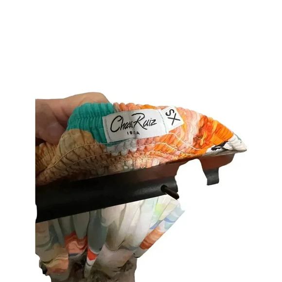 CHARO RUIZ IBIZA Rita tiered  Georgette Maxi Skirt Size XS - Picture 7 of 8